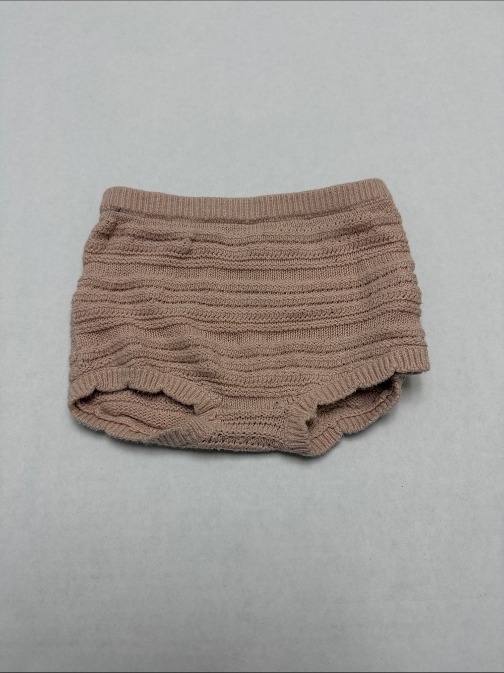 Old Navy Girls 12/18M Cotton Knit Bloomers in Dusty Pink